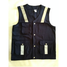 TPN0131 CHALECO PERFOPARTS "L" AZUL M. C/REFLEJANTE