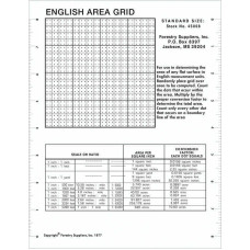 FOI0427	TABLA P/MEDICIÓN D/ÁREA EN SISTEMA INGLÉS